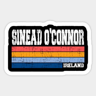 Sinéad O'Connor // Retro Style Sticker